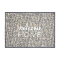 FUßMATTE 50/70 cm  - Beige/Grau, Design, Textil (50/70cm) - Esposa