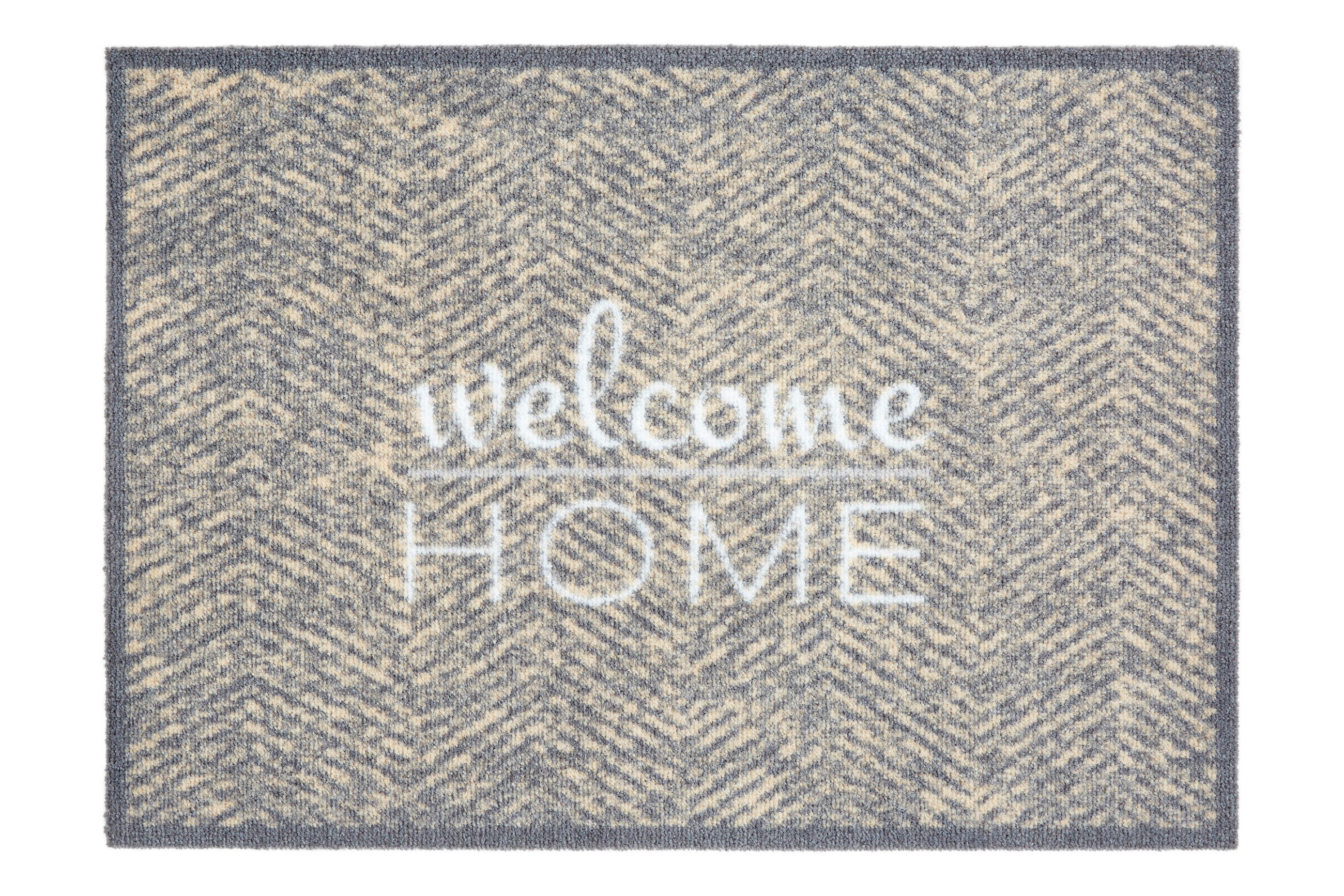 Astra Fussmatte Grau, Beige 50x70 cm