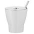 ZUCKERDOSE Keramik - Weiß, Basics, Keramik/Metall (8cm) - WMF