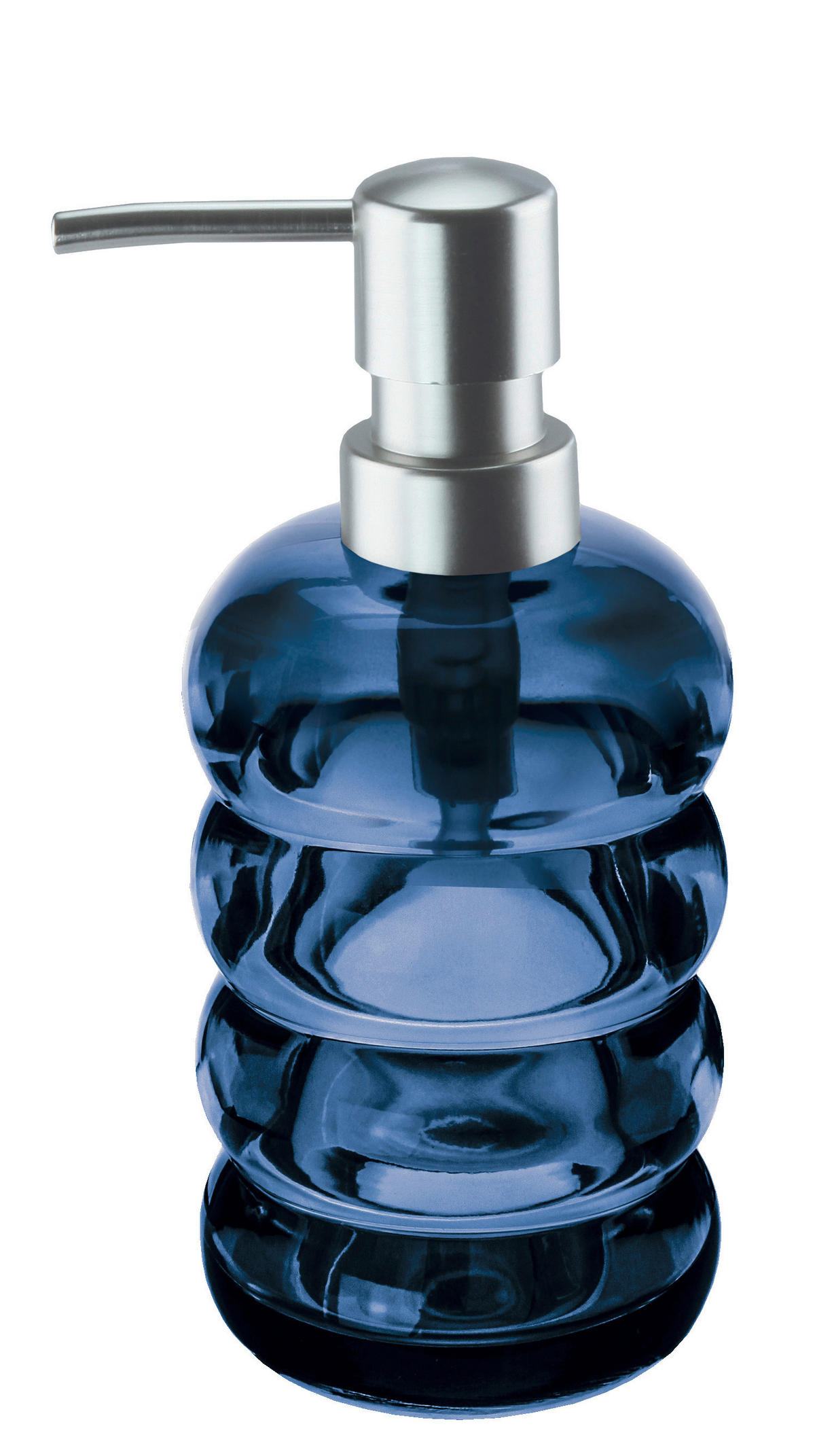 SZAPPANADAGOLÓ üveg  - kék, Basics, üveg (7,6/17,8cm) - Kleine Wolke