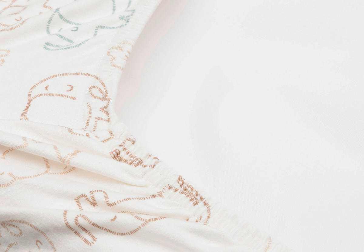 NAVL. ZA PODLOGU ZA PREVIJANJ  Elephant Tales  - višebojno, Basics, tekstil (50/70/11cm) - JOLLEIN