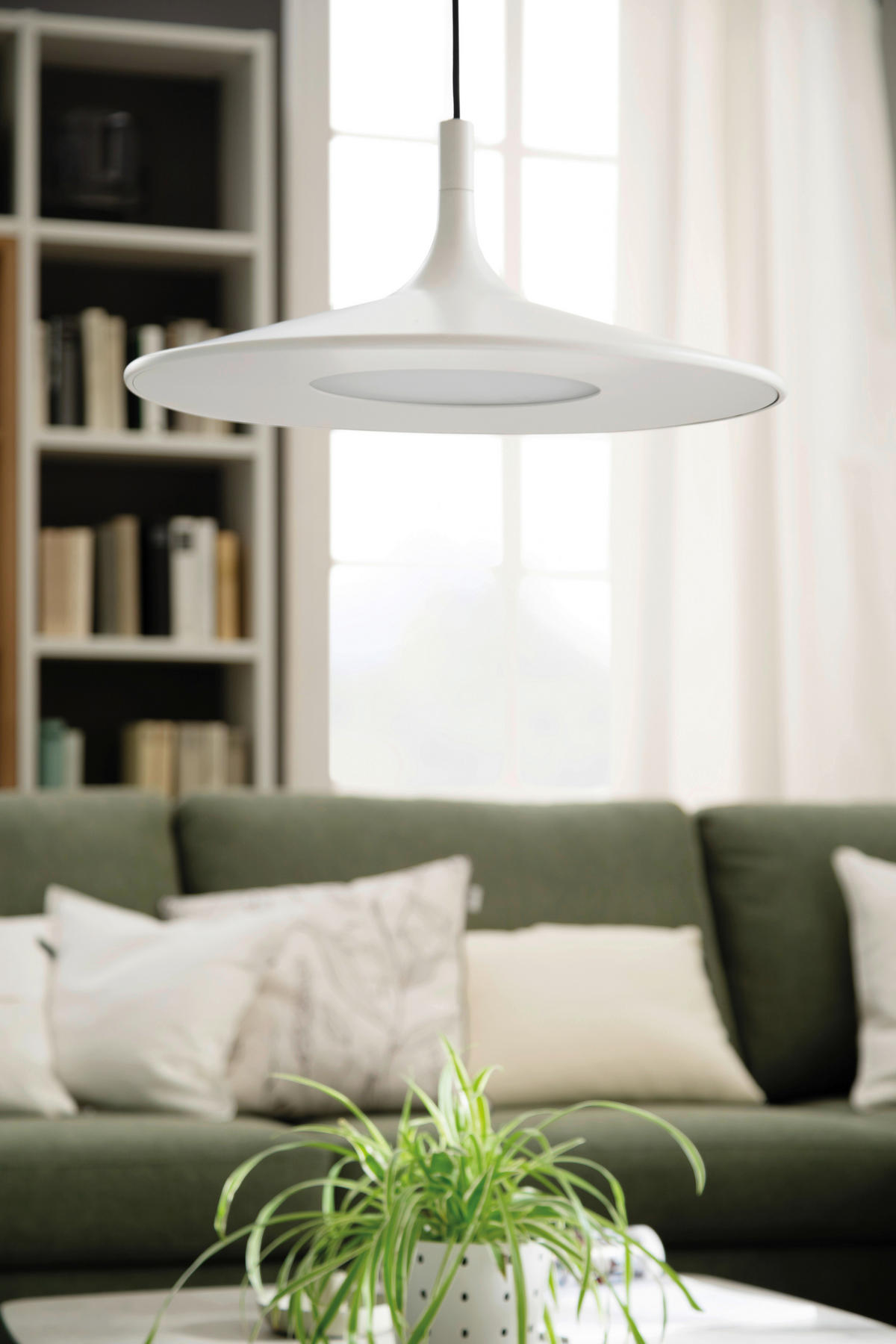 LED-HÄNGELEUCHTE 45/250 cm  - Weiß, Basics, Kunststoff (45/250cm) - Schöner Wohnen