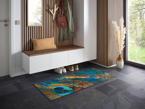 ROHOŽKA, 60/140 cm, viacfarebná - viacfarebná, Trend, textil/plast (60/140cm) - Esposa