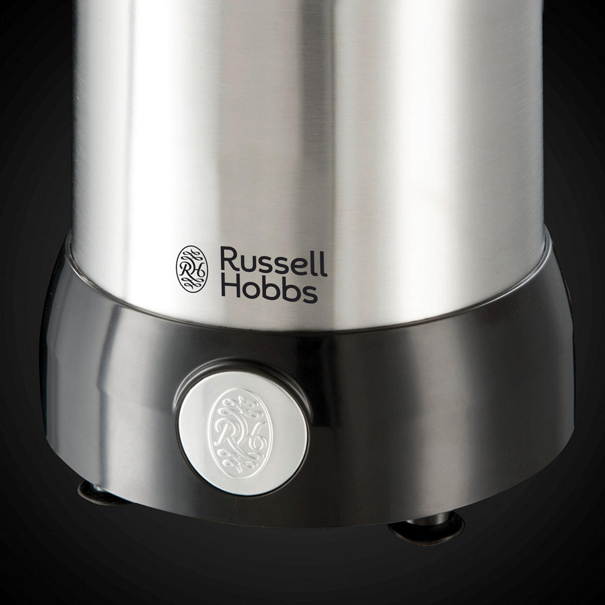 STANDMIXER Multifunktionsmixer  - Edelstahlfarben/Schwarz, Basics, Kunststoff (15/34,5/15cm) - Russell Hobbs