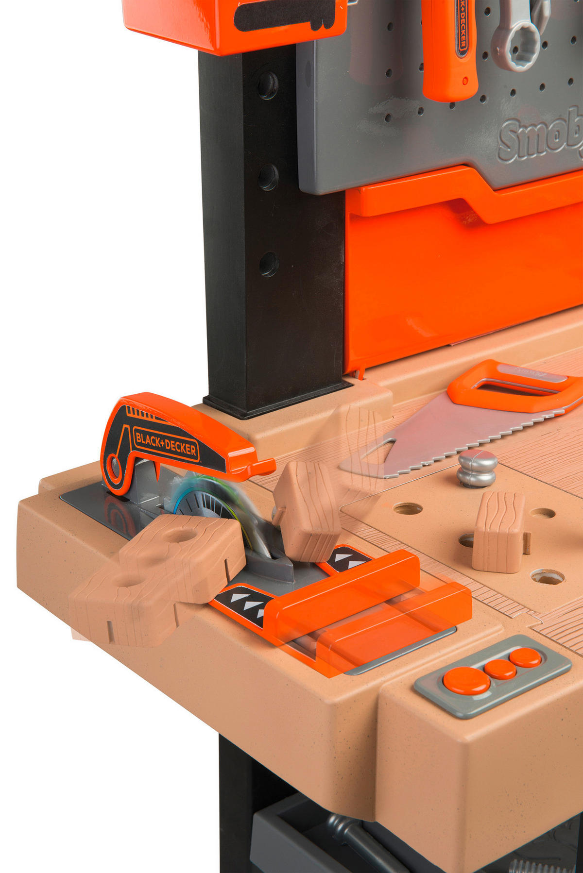 DĚTSKÁ KUTILSKÁ DÍLNA - vícebarevná, Basics, plast (58,5/16/75,3cm) - Black & Decker