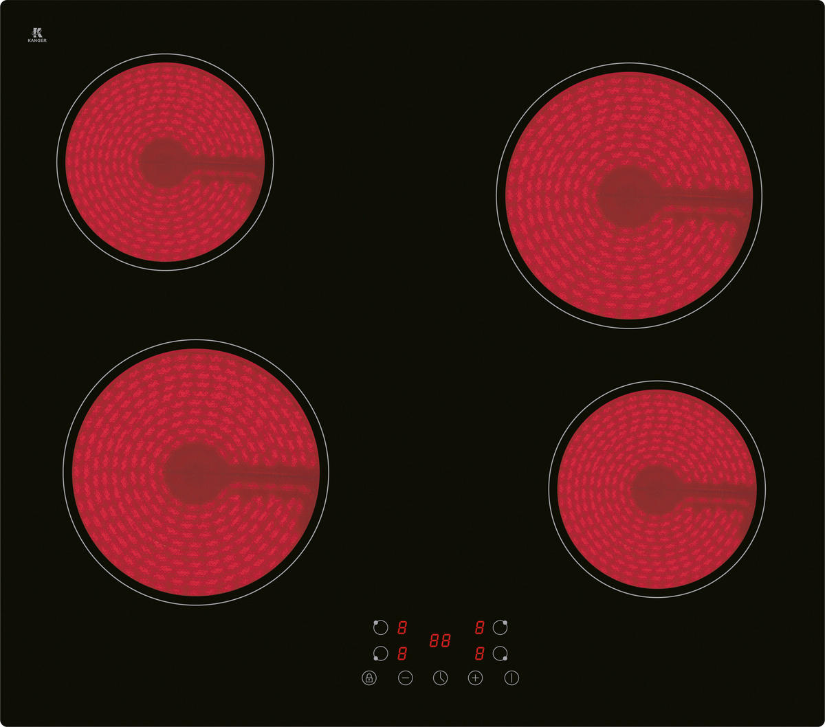 KÜCHENBLOCK 264 cm   in Nussbaumfarben  - Beige/Nussbaumfarben, Trend, Holzwerkstoff/Kunststoff (264cm) - P & B