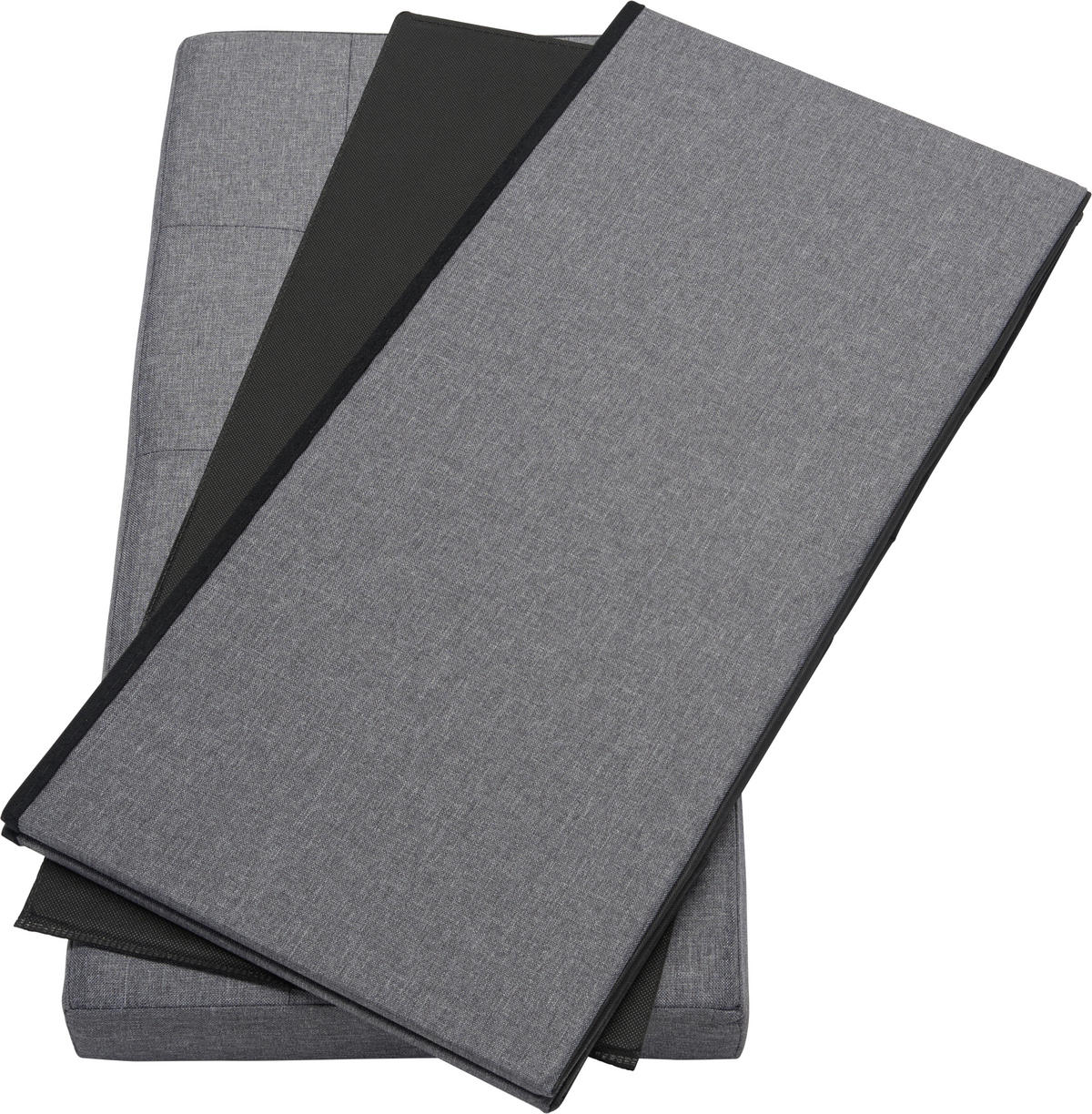 SITZBOX Uni  - Anthrazit, Design, Textil (76/38/38cm) - Carryhome