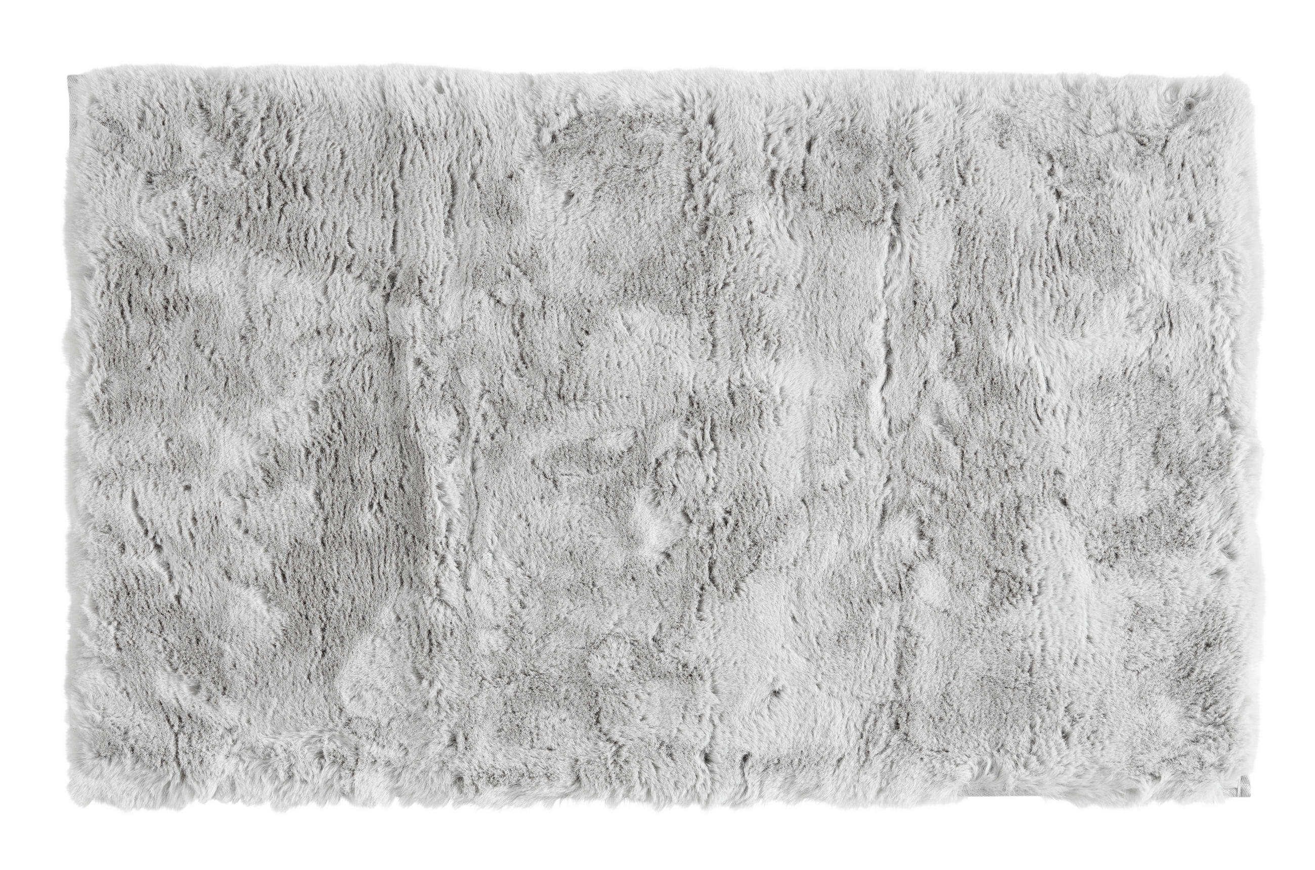 FÜRDŐSZOBASZŐNYEG  60/100 cm  ezüst   - ezüst, Design, műanyag/textil (60/100cm) - Esposa