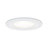 DECKENLEUCHTE 7,8 cm  - Alufarben/Weiß, Basics, Metall (7,8cm) - Paulmann