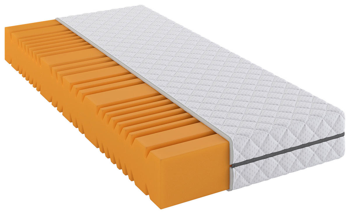 MATRAC ZO STUDENEJ PENY, 90/200 cm - biela, Modern, textil (90/200cm) - Sleeptex