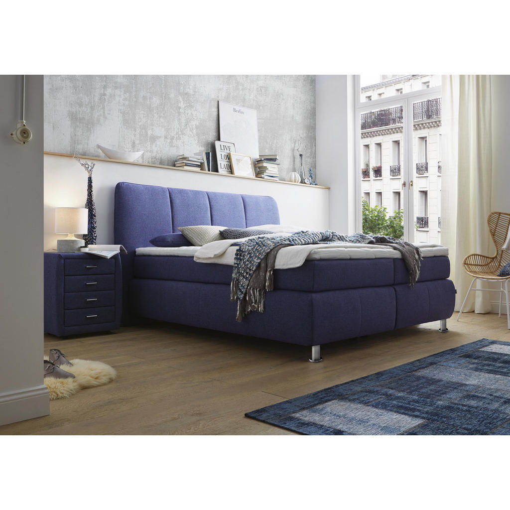 Dieter Knoll BOXSPRINGBETT 180/200 cm INKL. Matratze, Lila Dieter Knoll BOXSPRINGBETT 180/200 cm INKL. Matratze, Lila