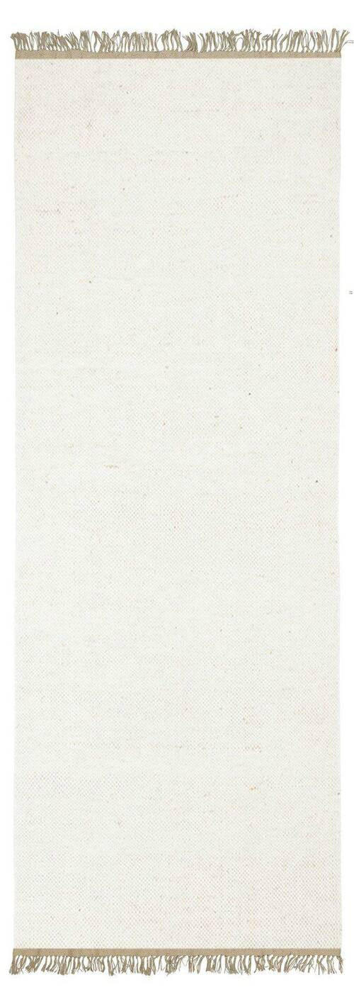 LÄUFER 70/240 cm  - Weiß, Design, Textil (70/240cm) - Svanefors