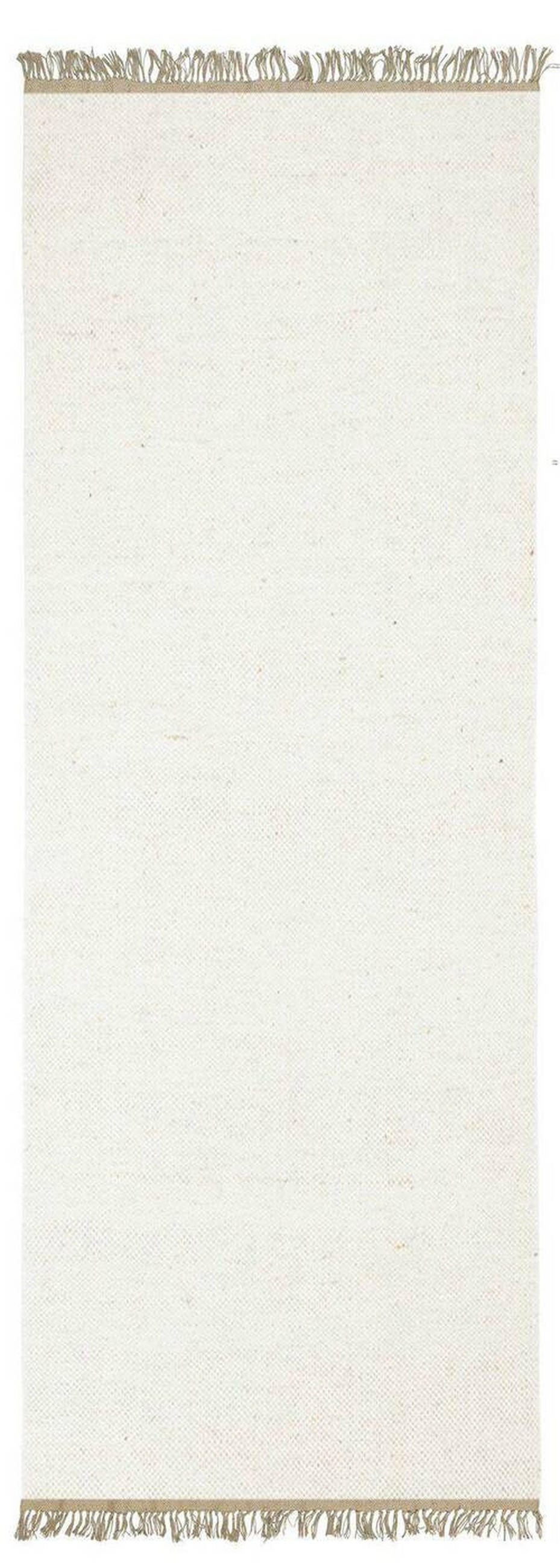 LÄUFER 70/240 cm  - Weiß, Design, Textil (70/240cm) - Svanefors