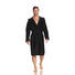 BADEMANTEL Schwarz - Schwarz, Basics, Textil (M) - Vossen