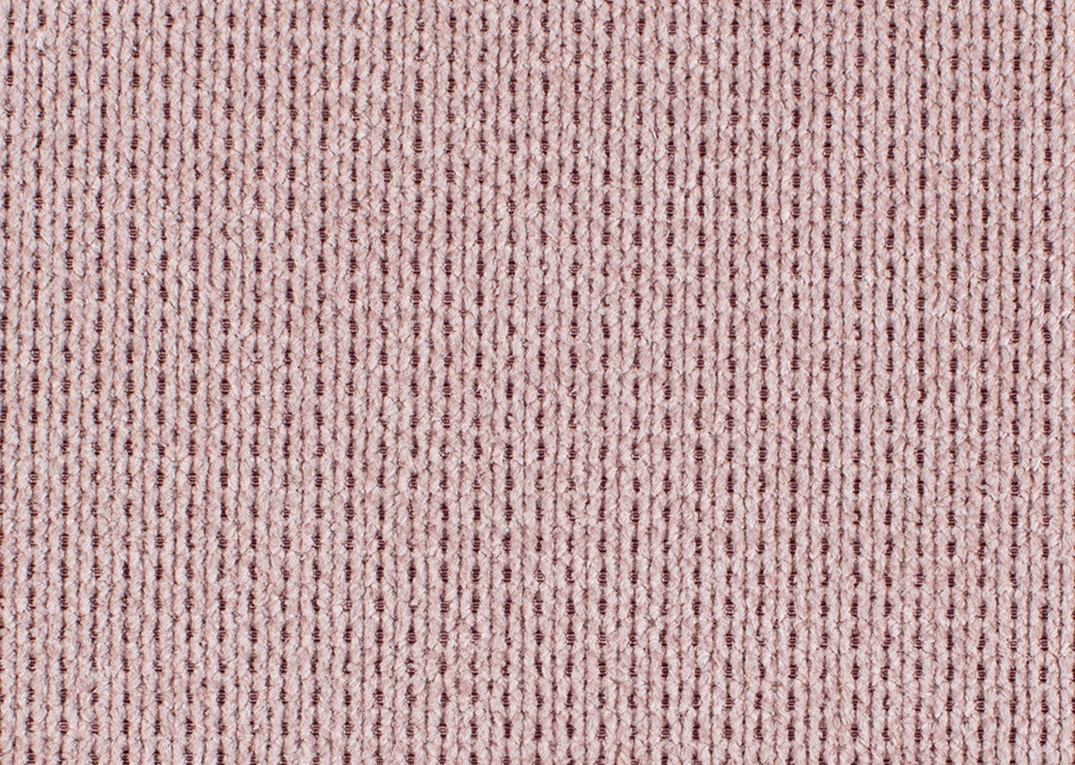 WOHNLANDSCHAFT in Mikrofaser Rosa  - Chromfarben/Rosa, Design, Kunststoff/Textil (204/350/211cm) - Xora