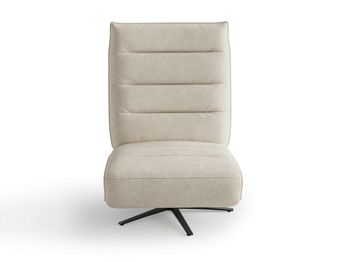 RELAXAČNÍ KŘESLO, textil, barvy stříbra - černá/barvy stříbra, Basics, kov/textil (80/109/98cm) - Sit & More
