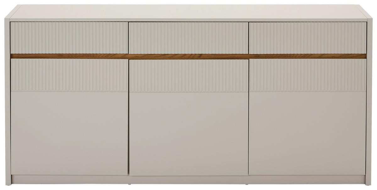 SIDEBOARD  in 173/80/40 cm  - Kaschmir/Eichefarben, Trend, Holzwerkstoff (173/80/40cm) - Xora