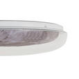 LED-DECKENLEUCHTE 40/8 cm   - Transparent/Silberfarben, Trend, Kunststoff/Metall (40/8cm) - Novel