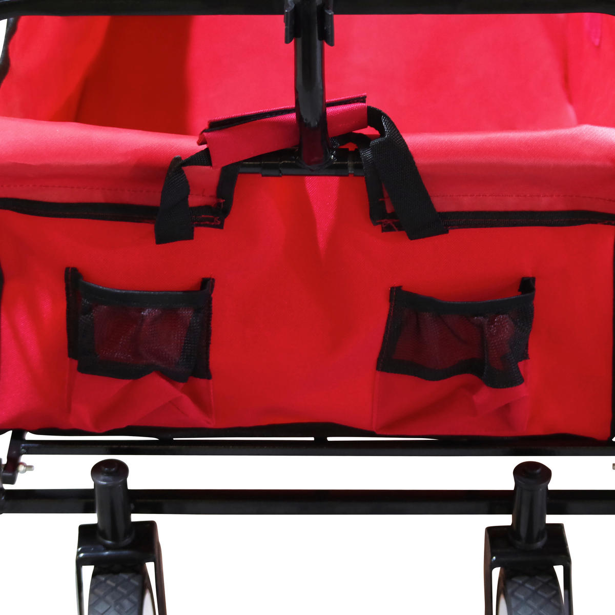 SKLADACÍ VOZÍK - červená, Konventionell, textil (103/54/62cm)