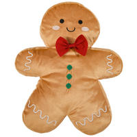 ZIERKISSEN FRITZ 40/32 cm  - Rot/Braun, Design, Textil (40/32cm) - X-Mas