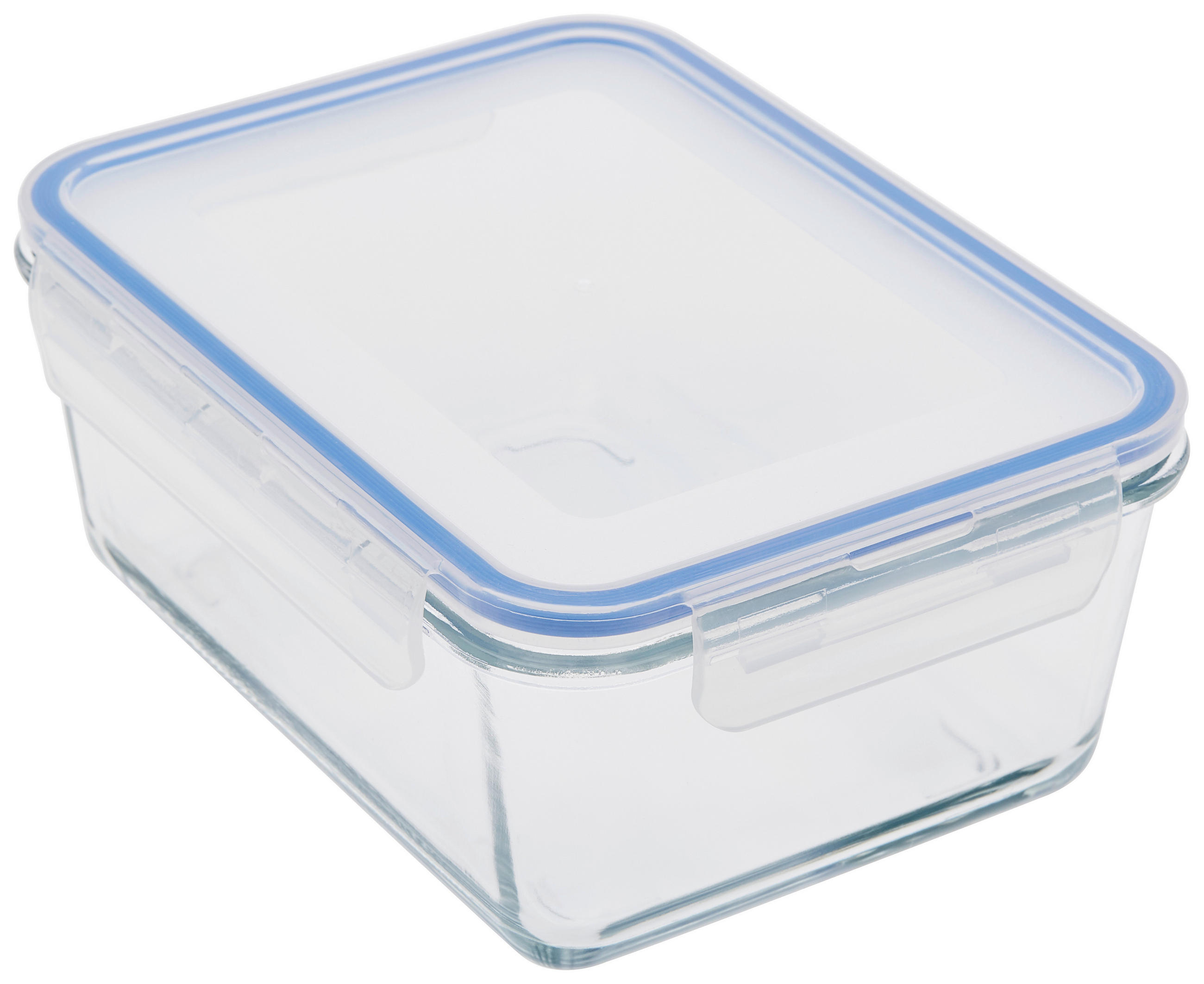 ÉTELTÁROLÓ DOBOZ  1,9 l  - áttetsző/átlátszó, Trend, műanyag/Üveg (22,5/18/8,5cm) - Homeware