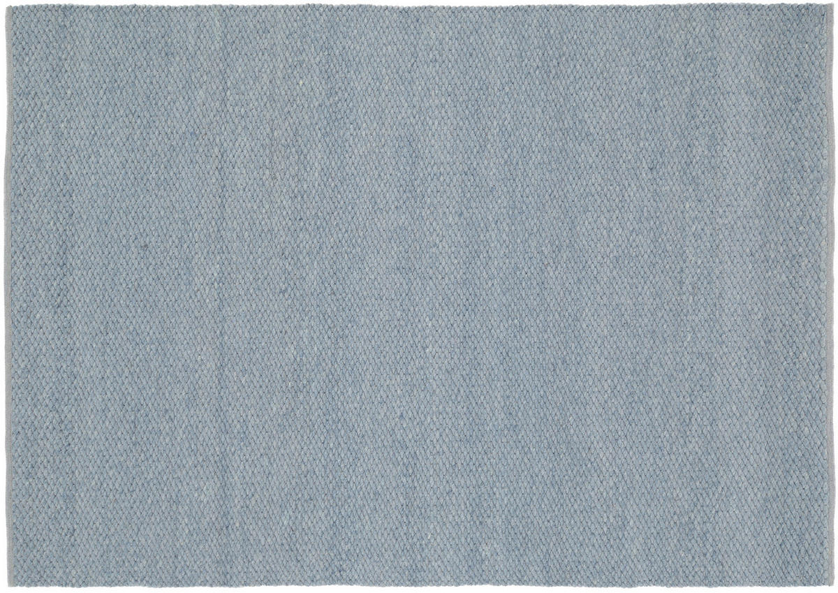 HANDWEBTEPPICH 70/140 cm Grau  - Grau, Basics, Textil (70/140cm) - Musterring