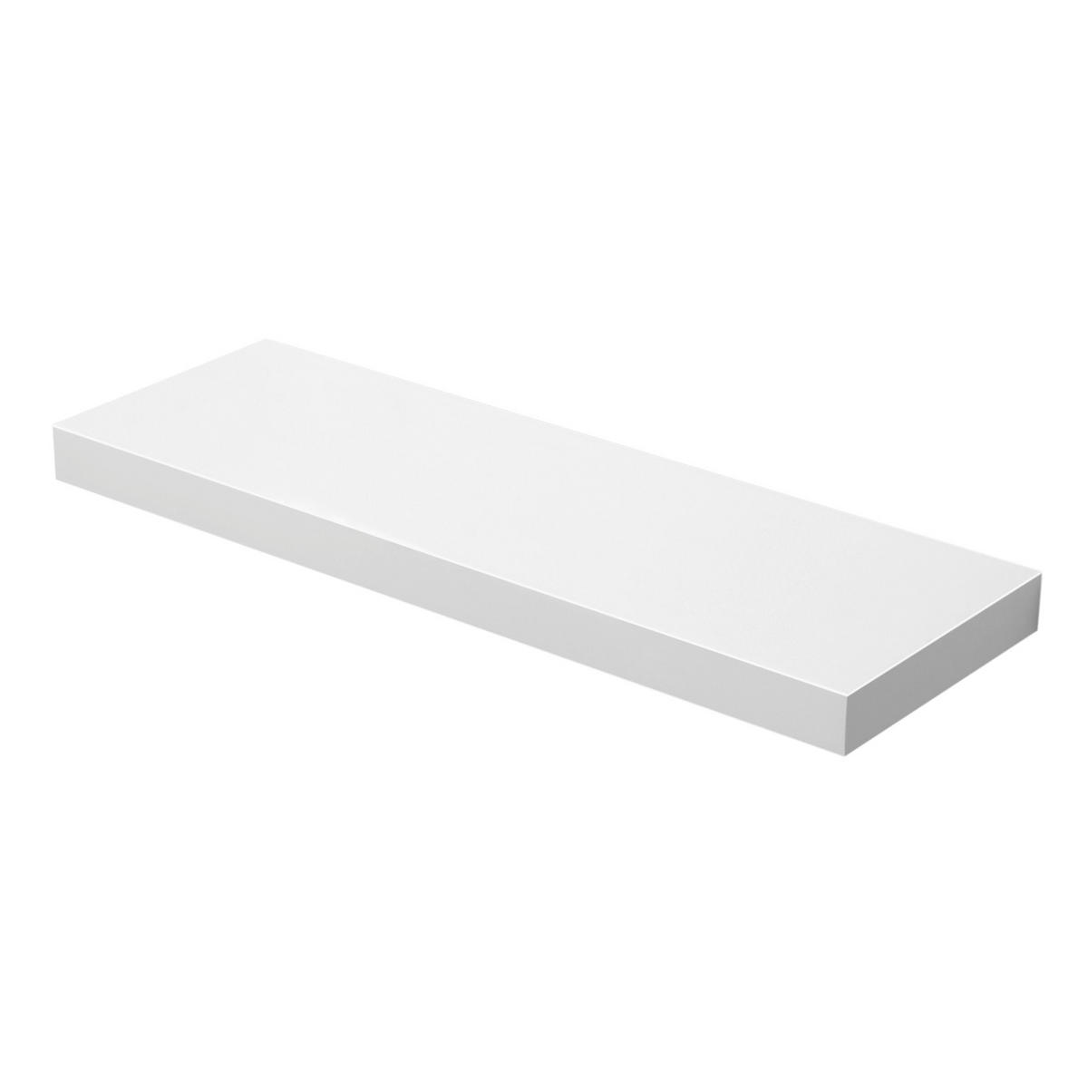 WANDBOARD Weiß  - Weiß, Trend, Holzwerkstoff (60/3,8/20cm) - Boxxx