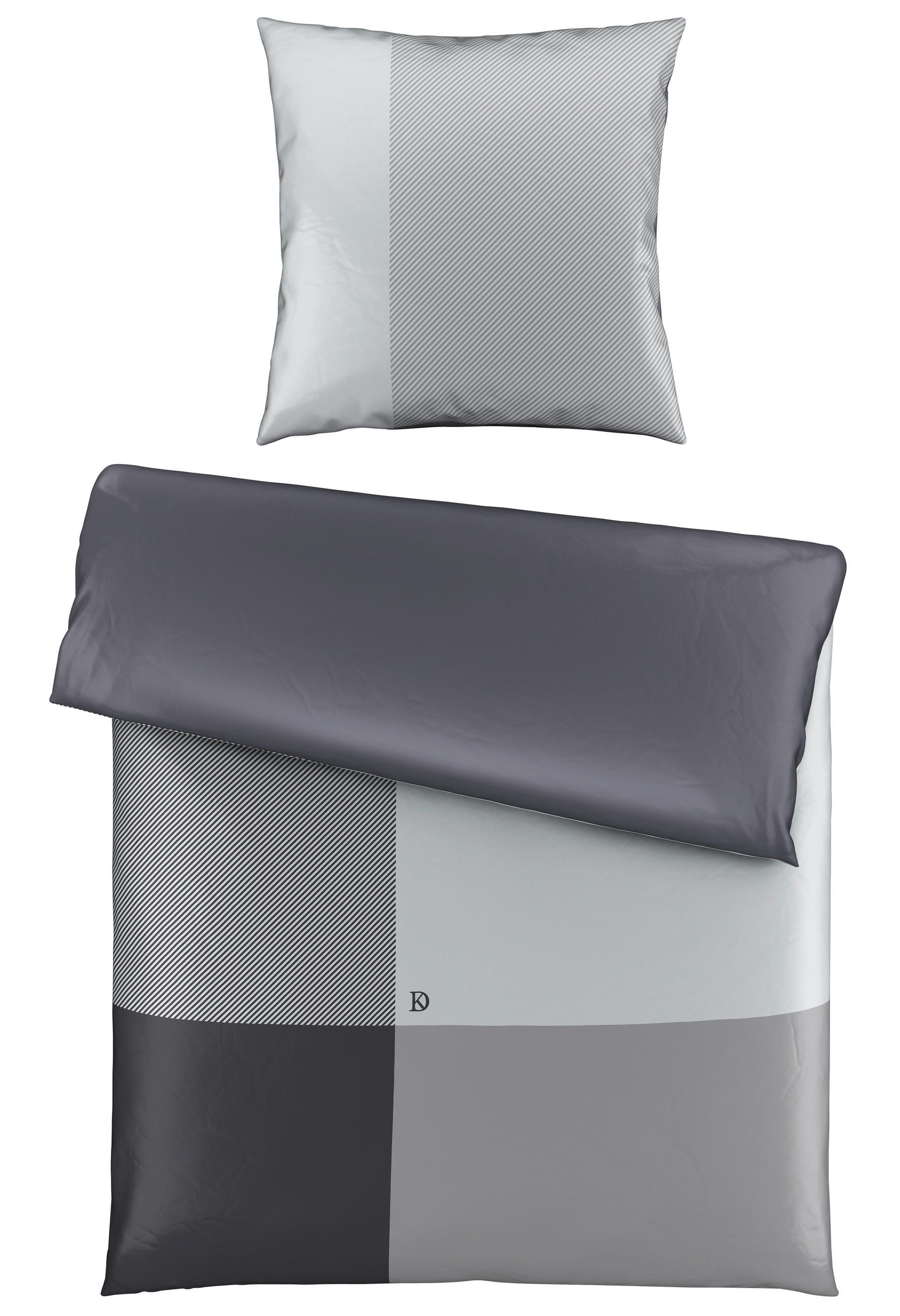 WENDEBETTWÄSCHE Satin 135/200 cm  - Multicolor, Basics, Textil (135/200cm) - Dieter Knoll