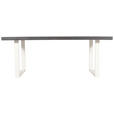 TISCHGESTELL in Metall 80/40/73 cm - Creme, Design, Metall (80/40/73cm) - Landscape