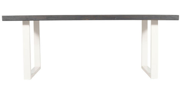 TISCHGESTELL in Metall 80/40/73 cm - Creme, Design, Metall (80/40/73cm) - Landscape