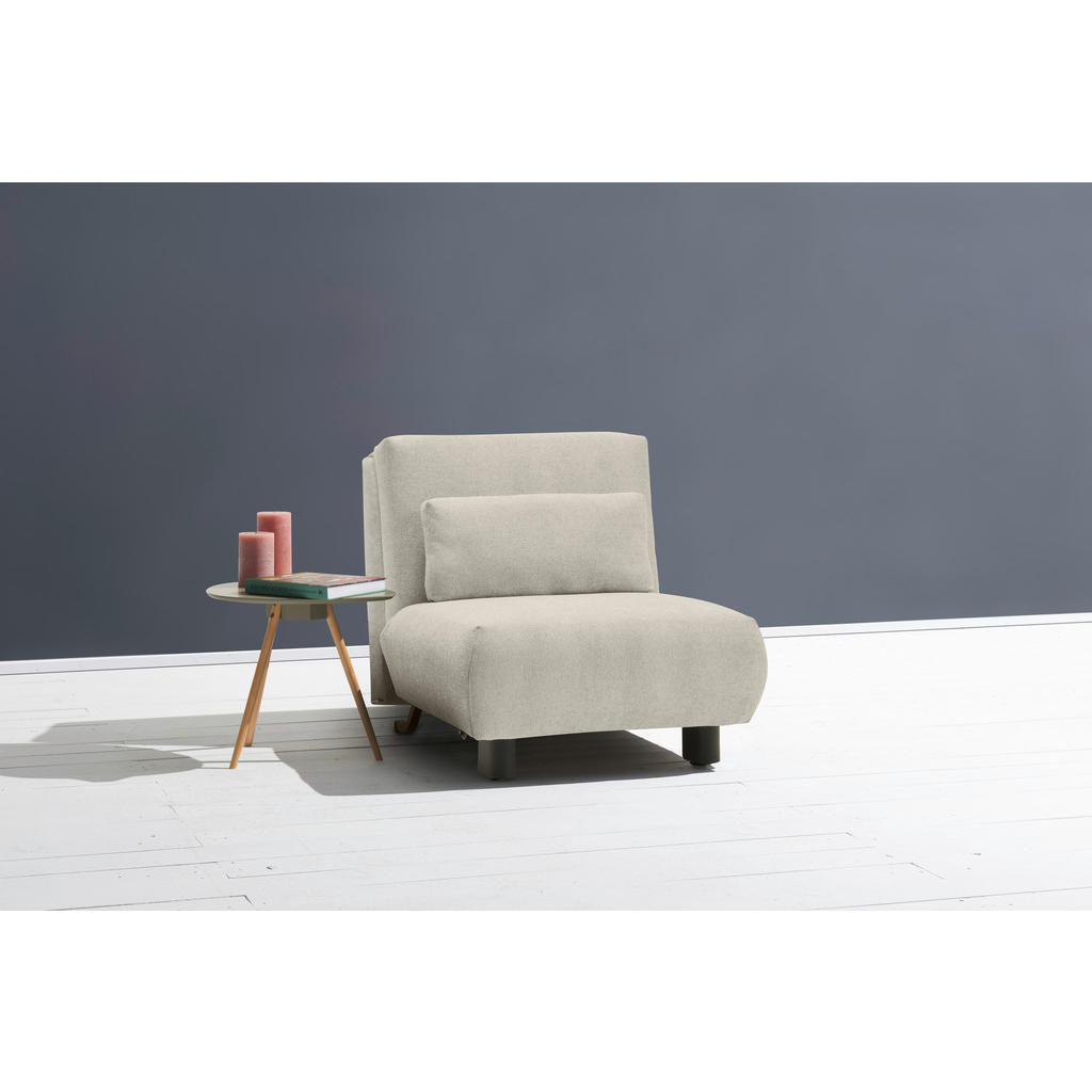 Thumbnail - Carryhome Schlafsessel, Hellgrau, Textil, 90x85x100 cm, Made in Germany, Liegefunktion, Stühle