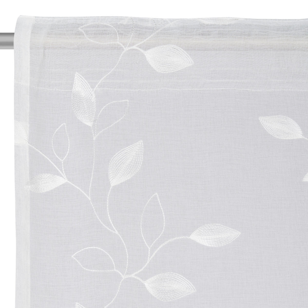 HOTOVÝ ZÁVĚS, průhledné, 135/245 cm - bílá, Trend, textil (135/245cm) - Esposa