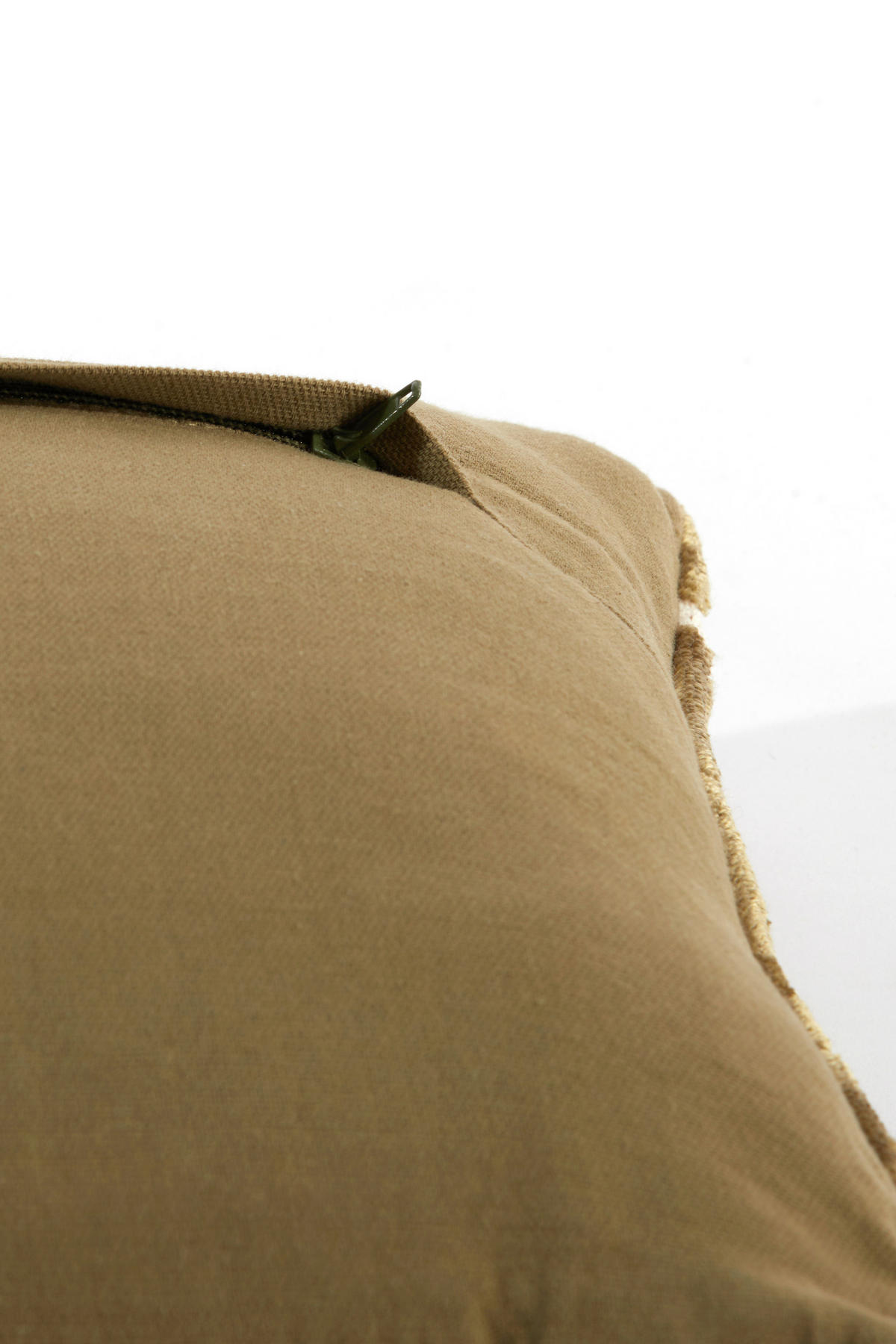 ZIERKISSEN  45/45 cm   - Grün, LIFESTYLE, Textil (45/45cm) - Light & Living