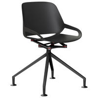 BESUCHERSTUHL  in Schwarz  - Schwarz, Basics, Kunststoff/Metall (50/72/52cm) - Aeris