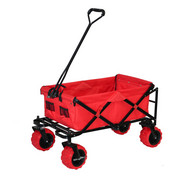 BOLLERWAGEN Rot - Rot, Basics, Textil/Metall (105/56/125cm)