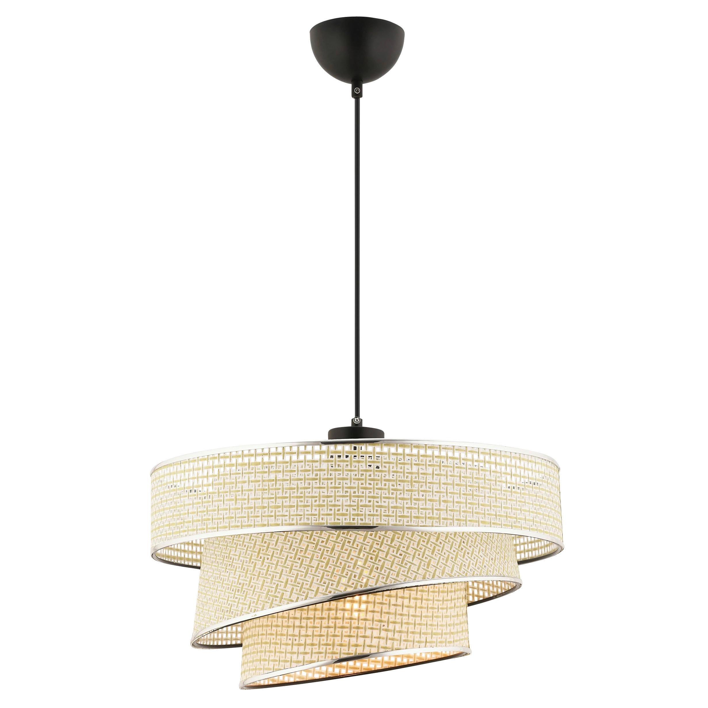P & B ZÁVĚSNÉ SVÍTIDLO, E27/45 - 60 W, 40/72 cm
