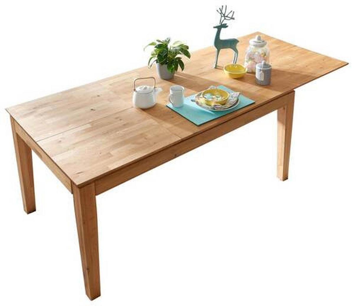 ESSTISCHHolz 160/90/75 cm  - Braun, Natur, Holz (160/90/75cm) - Livetastic