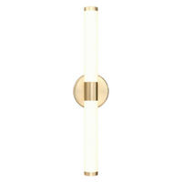 WANDLEUCHTE Modern 3/35,6 cm   - Goldfarben, Trend, Kunststoff/Metall (3/35,6cm) - MAYTONI