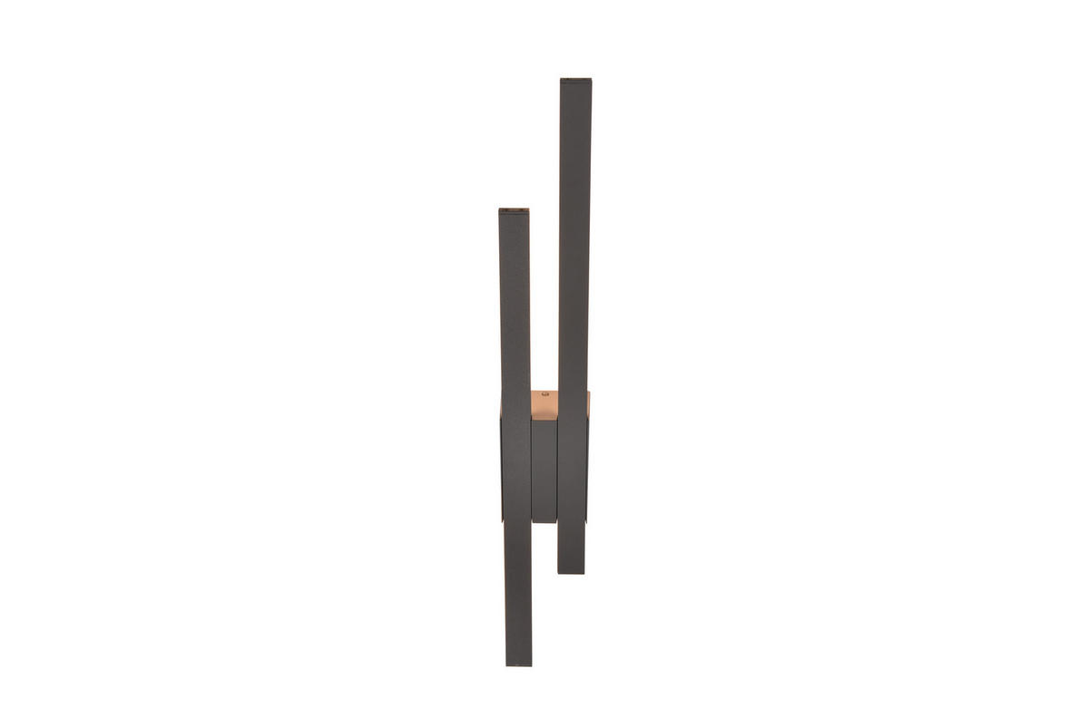 AUSSENWANDLEUCHTE TAWA 9/61,5/6,5 cm  - Anthrazit, Design, Metall (9/61,5/6,5cm) - Trio Leuchten