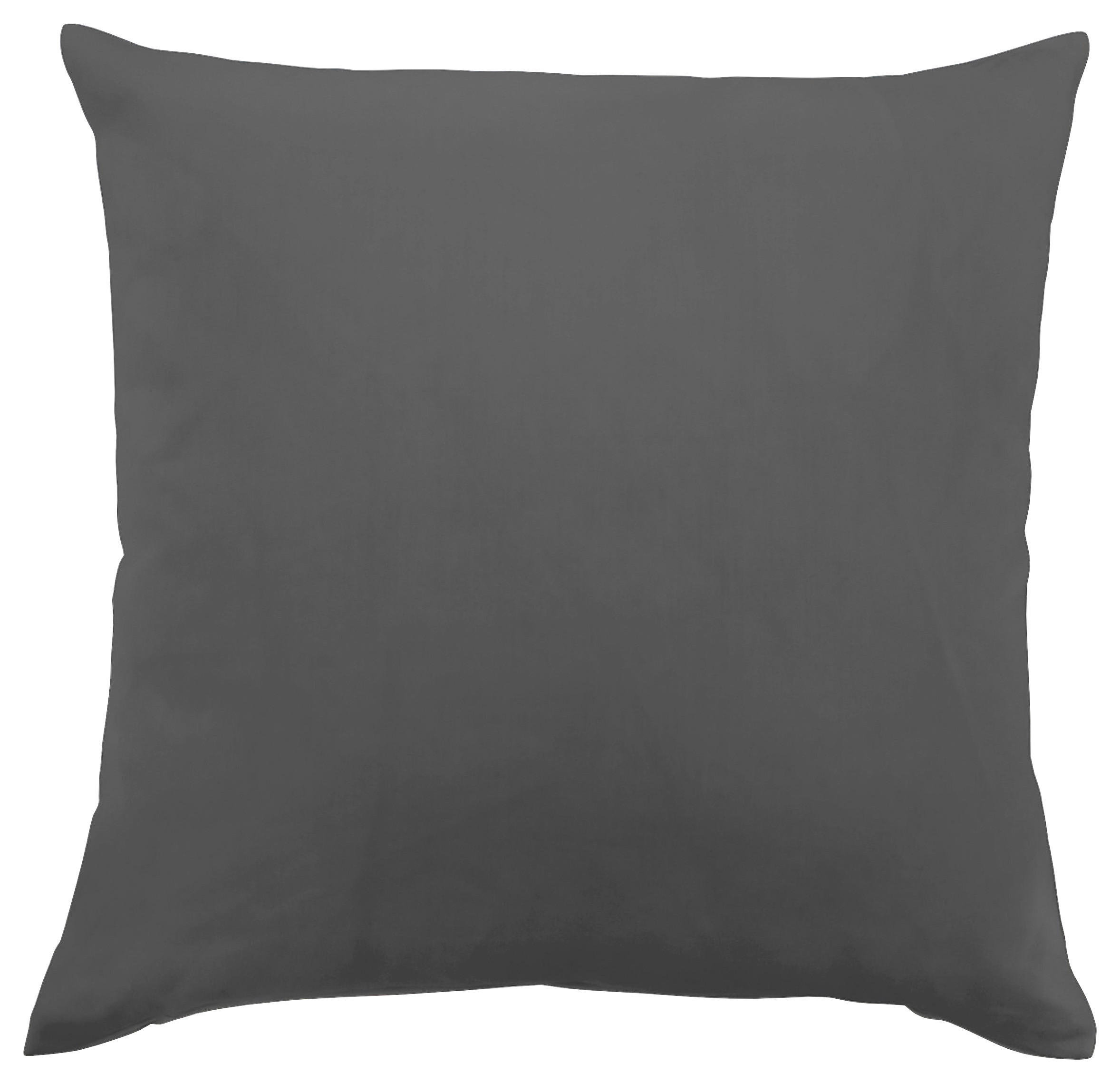 KISSENHÜLLE 50/50 cm  - Dunkelgrau, Basics, Textil (50/50cm) - Novel