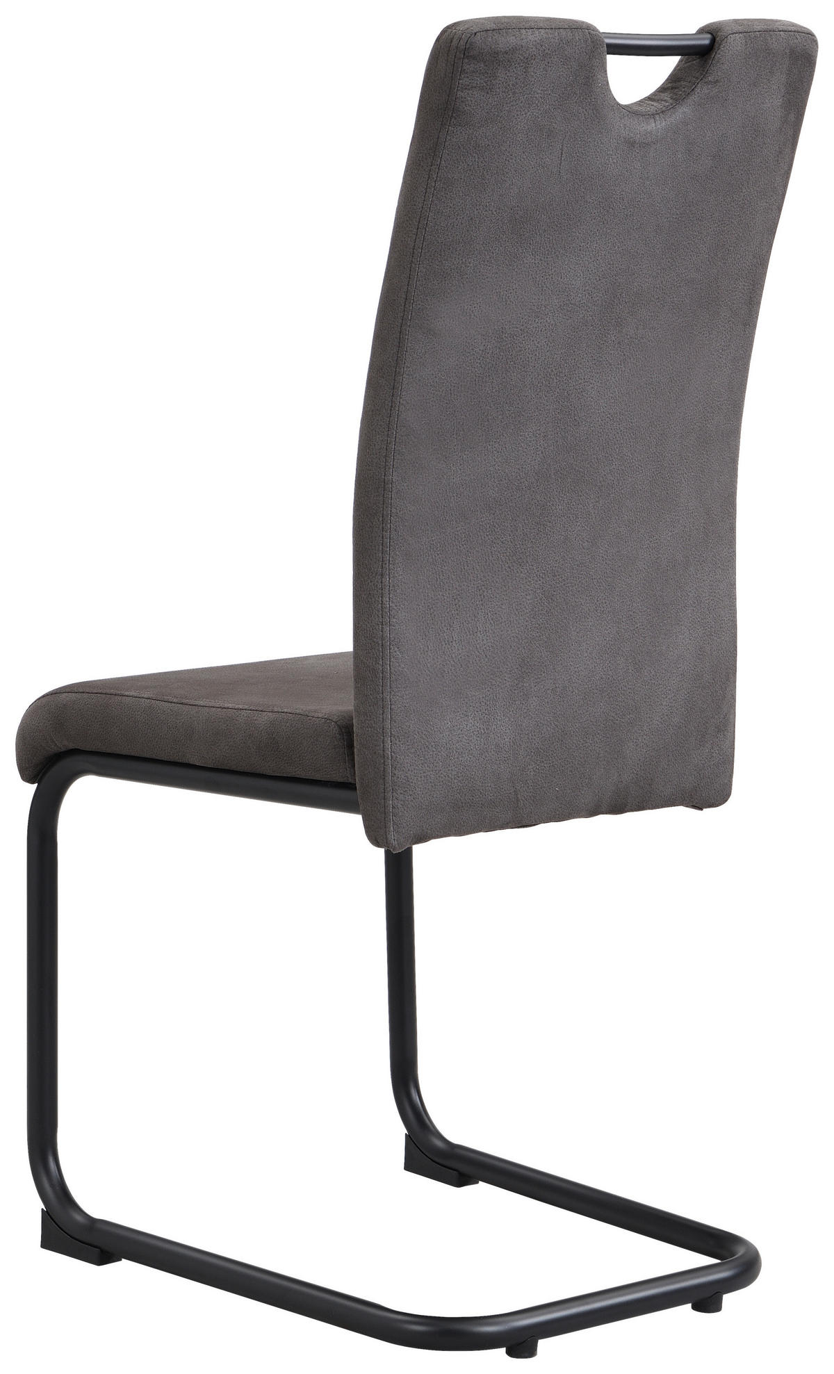 SCHWINGSTUHL  in Eisen Webstoff  - Anthrazit/Beige, Design, Textil/Metall (43/99/58cm) - Boxxx