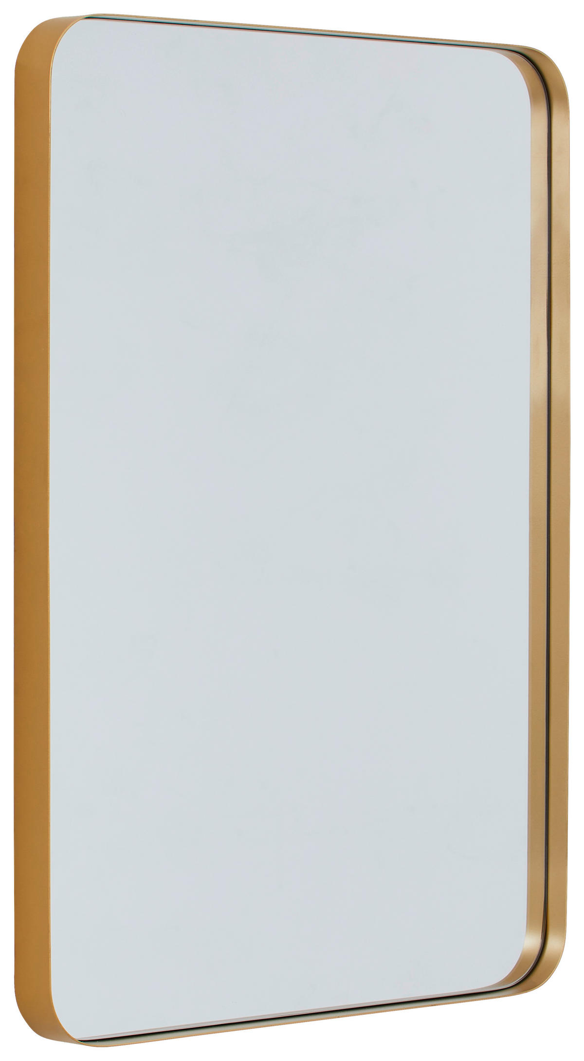 WANDSPIEGEL 56/76/4 cm  - Goldfarben, Design, Glas/Holzwerkstoff (56/76/4cm) - MID.YOU