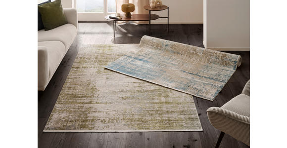 VINTAGE-TEPPICH 80/250 cm Selene Grün - Grün, Design, Textil (80/250cm) - Dieter Knoll
