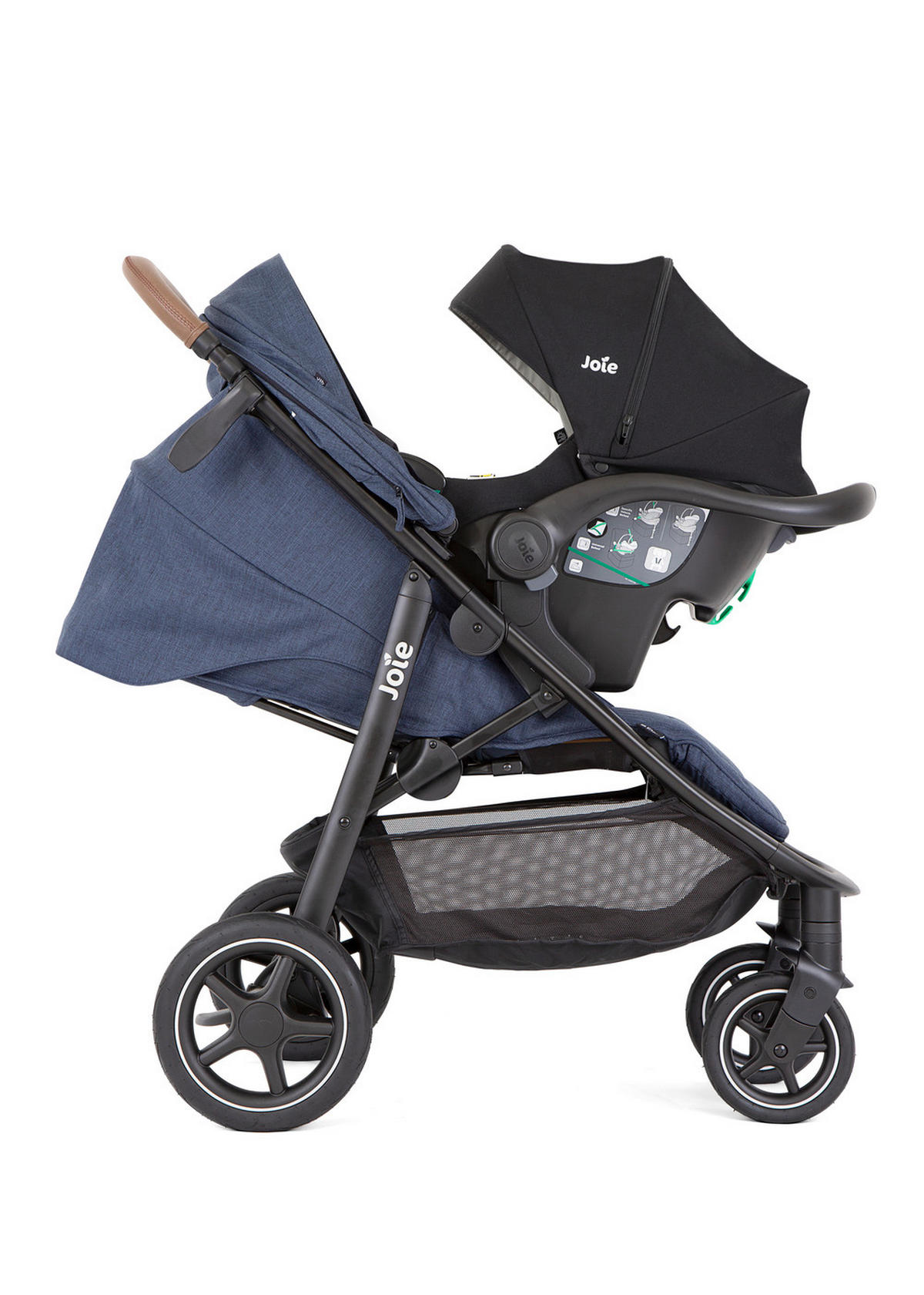 BUGGY Mytrax Pro  - Schwarz/Dunkelblau, Basics, Textil/Metall (59/102,5/91cm) - Joie