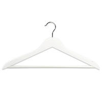 KLEIDERBÜGELSET Holz  - Weiß, Basics, Holz (44,5/23,5/1,2cm) - Kesper