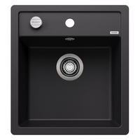 SPÜLE Dalago  - Schwarz, Basics, Stein (45,5/20,2/50cm) - Blanco