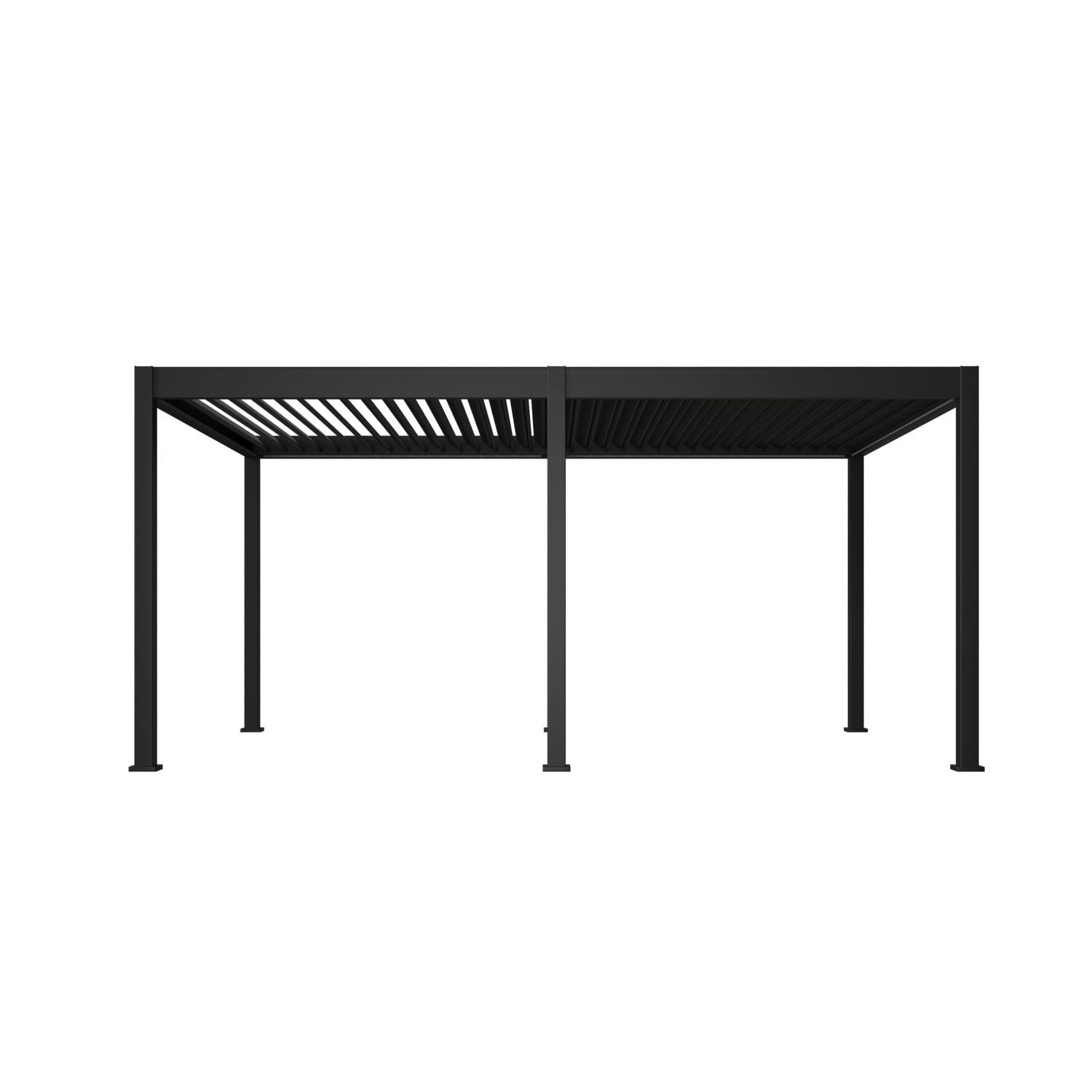 PERGOLA - Anthrazit, Basics, Metall (530/255/360cm) - Gardenson