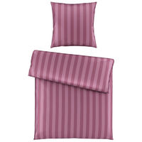 BETTWÄSCHE Dobby Satin 155/220 cm  - Rosa, KONVENTIONELL, Textil (155/220cm) - Ambiente