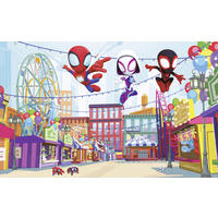 FOTOTAPETE SPIDEY AND HIS AMAZING FRIENDS  - Naturfarben, Design, Textil (400/250cm) - Marvel
