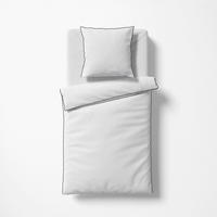 BETTWÄSCHE Schweizer Satin 135/200 cm  - Weiß, Basics, Textil (135/200cm) - Fleuresse